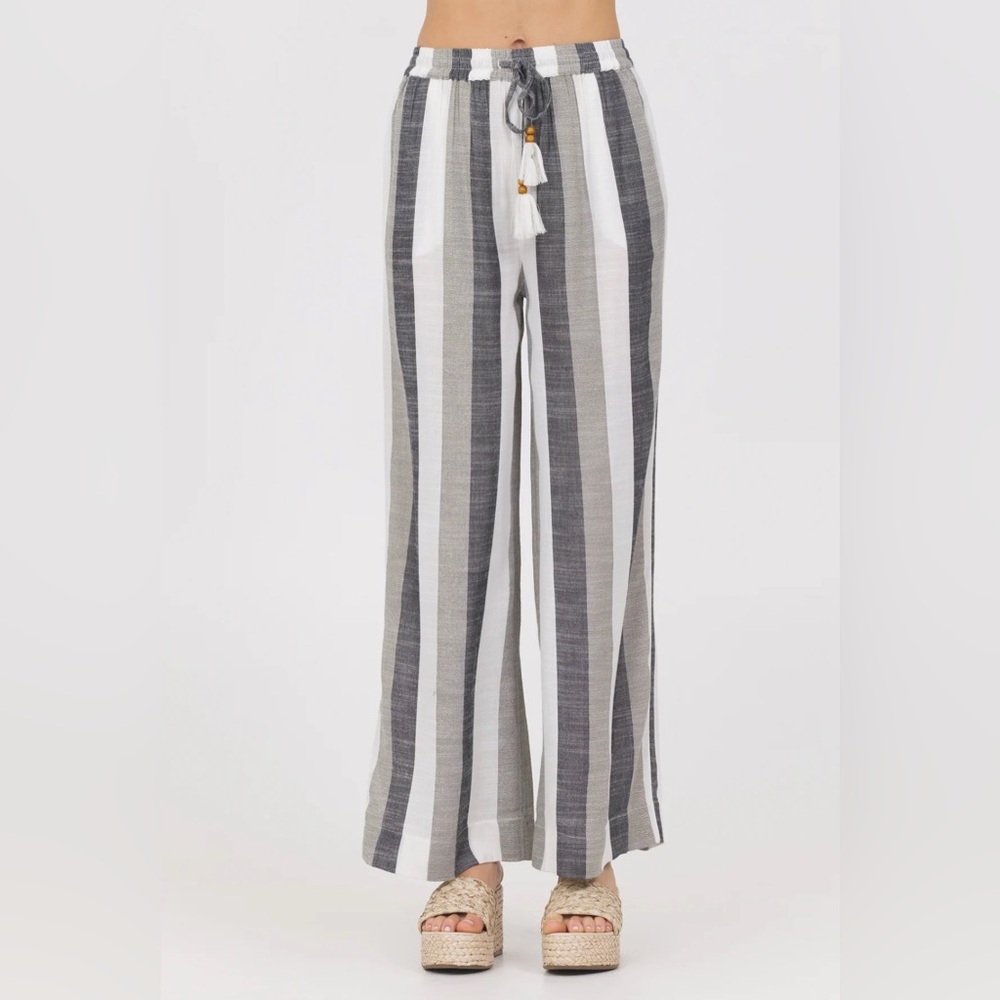 NWT 3 Piece Set Vintage Havana Metallic Stripe. - Picture 6 of 14